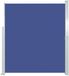 vidaXL Windscherm uittrekbaar 160x500 cm Blauw