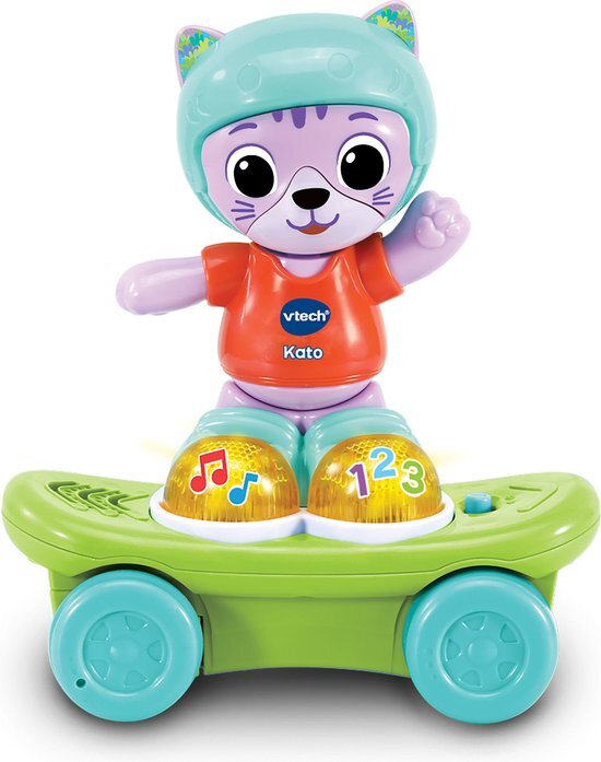 VTech Dierenvriendjes Kato, de Skateboard Kat