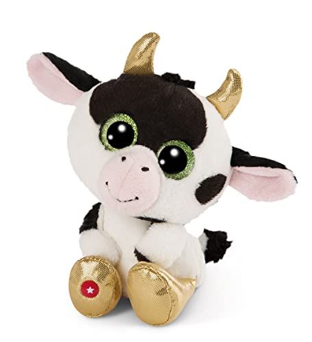NICI Glubschis Koe Moolon 15cm - Knuffeldier - Wit