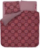 Pip Studio Il Mosaico Dekbedovertrek Donkerrood 260x220 cm
