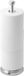 Unyqoos® Toiletrolhouder vrijstaand van acier, geborsteld chroom – ruimte voor 3 reserverollen