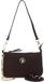 U.S. POLO ASSN. Sac bandoulière en cuir Arlington Small Hobo Sac en cuir marron