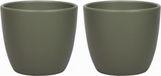 Floran Pot - 3 pièces - Vert - Mat - Céramique - 22 x 19 cm