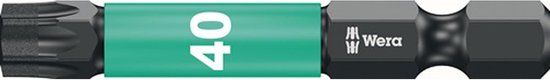 Wera 5x Bit 867/4 IMP DC T40 Lengte 50 mm 1/4" E6.3