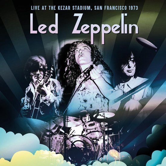 Led Zeppelin - Live at the Kezar Stadium, San Francisco 1973 - 3LP (Light Blue Vinyl) - Box Set - Stereo