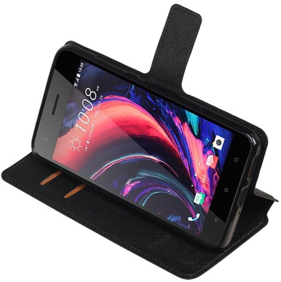 Best Cases HM Book Case for HTC Desire 10 Pro - Black