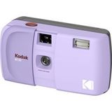 KODAK EC35 Camera 35 mm, herbruikbaar, zonder focus, geïntegreerde flitser, schuifdeksel, geschikt voor beginners (film en AA-batterijen niet inbegrepen) (eenvoudig, lavendel)