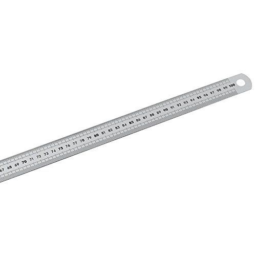 FACOM Dela.1056.1000 Serie Dela.1056 RVS Semi-Rigid Lange Liniaal, 1000 mm