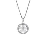 Orphelia Damesketting met hanger, 925 sterling zilver, zirkonia ZH-7298