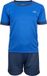 Avento Sportset Madrid - Junior - Blauw/Marine/Fluorgeel - 140