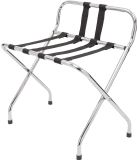 MOOR Bagagerek MARY II met rugleuning, chroom, zilver