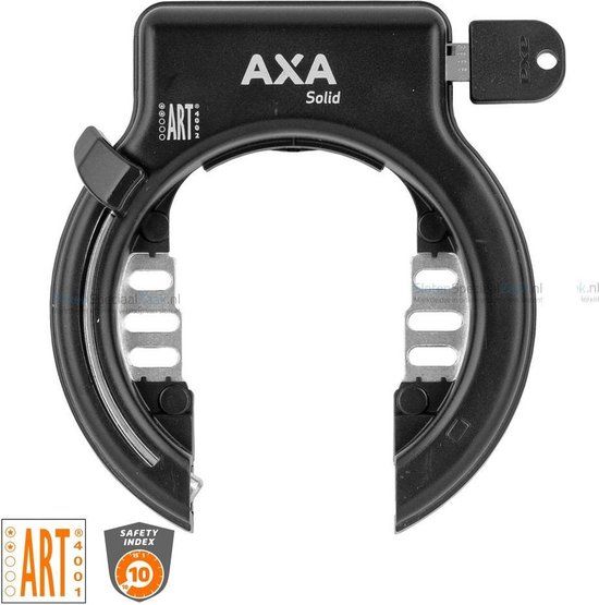 AXA Solid Ringslot - ART2 - Zwart