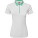 FootJoy Polo Lavendelvelden Couleur Bloc, blanc/vert