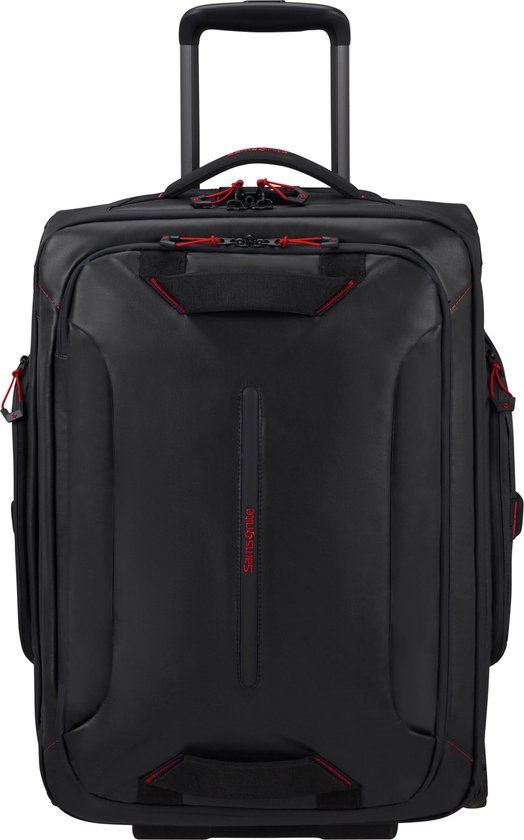 Samsonite Ecodiver Duffle/Wh 55/20 (Handbagage) Black - 48L - rPet - TSA Lock