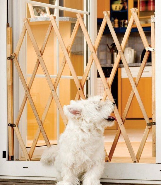 Quax Trippy Huisdierenhek - Wit - van 60 tot 108 cm