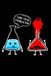 I Think You're Overreacting: Funny Notebook Journal Diary Chemistry Humor Gift