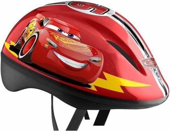 Disney Kinderhelm Cars Rood Maat 50/56