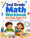 2nd Grade Math Workbook for Kids Ages 7-8: Daily Step-by-Step Practice with Worked Examples and Self-Checking Answers
