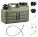 Solidchoice - Récipient d'eau 11L avec robinet pour camping et extérieur