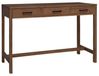 Prolenta Maison Exclusive - Schreibtisch mit Schubladen Natur Massivholz Teak