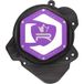 KRM Cache allumage Derbi violet réversible