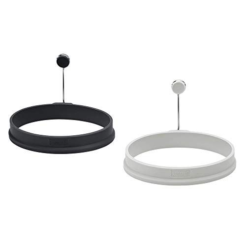 Lurch 70272 Eivormer Ovaal, set van 2 - light-/ijzeren grijs