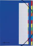 Pagna 44133-02 map Karton, Papier, Polyester, Rubber Blauw