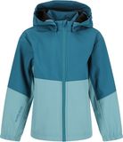 ZIGZAG Softshelljacke Troy Blauw-turquoise Unisex Kinderen Maat 104