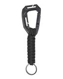 Sleutelhanger Icecat Sleutelhanger paracord m. karab. molle, zwart, Eén maat