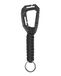 Sleutelhanger Icecat Sleutelhanger paracord m. karab. molle, zwart, Eén maat