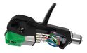 Audio-Technica AT-VM95E/H Headshell/Dual Moving Magnet Cartridge Combo Kit (Black/Green)