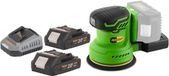 Procraft PX20BLbb Ponceuse excentrique sans fil 20 V sans balai + 2x batterie 2,0 Ah + chargeur