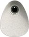Elho Essential Bird House 18cm - Vogelhuisje voor Tuin of Balkon - 100% Gerecycled Plastic - Fibrous Grey