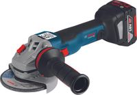 Bosch Professional Accu haakse slijper GWS 18V-125 IC (2x 5,0Ah + 1x GAL 1880 CV)