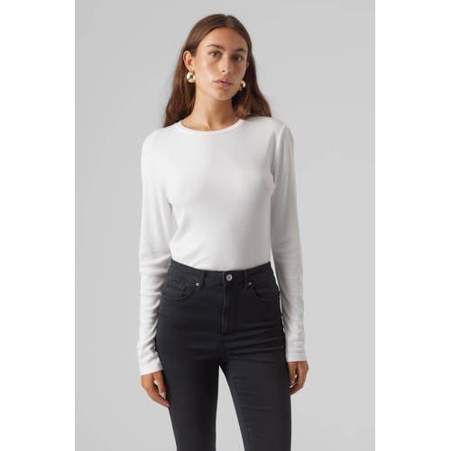 VERO MODA VMROMA Longsleeve - White