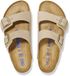 Birkenstock Arizona Sfb Nubuck Leer Sandalen Dames Beige