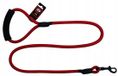 Nylon EURONOVA POLSKA Sp. z o.o. Nylon Hondenlijn Rood XL - Comfortabele Neopreen Handgreep