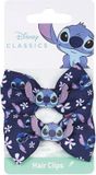 Haaraccessoires Stitch Haarspeldjes Inca Clips Lazo Disney 2 Stuks Blauw Paars