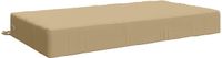 vidaXL - Zitkussen - SOEST - 100% Polyester - Beige - 120 x 80 x 15 cm