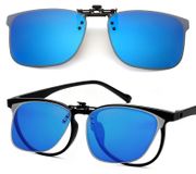 Lunettes de soleil polarisées à clipser - Protection UV400 pour femmes