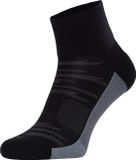 NOMAD® Sportsokken Quarter | 39-42 Zwart | Fietsen, Hardlopen, Wandelen, Sporten | Naadloos | Anti-Bacterieel & Anti-geur