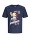 JACK & JONES Jjtrack Skull Tee Ss Crew Neck