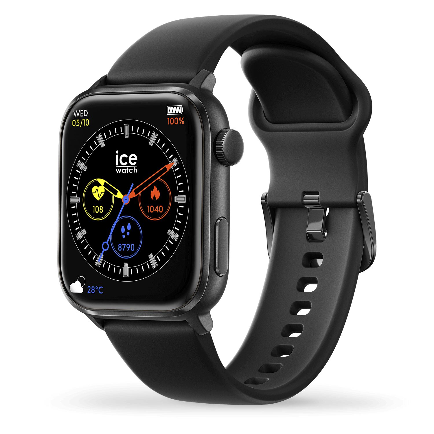 Ice-Watch Ice Smart Two 38mm Smartwatch - Black