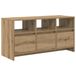 vidaXL Tv-meubel 102 x 37,5 x 52,5 cm Artisanaal eiken Bewerkt hout