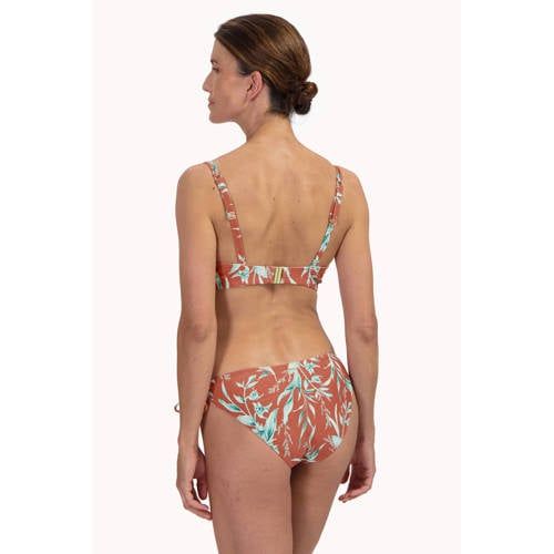 Cyell voorgevormde beugel bikinitop lichtbruin/mintgroen