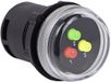 TRU COMPONENTS TC-14131056 LED-signaallamp Rood, Groen, Geel Rond 400 V