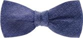 OLYMP Vlinderdas - Marineblauw, Effen, Zijde, One Size