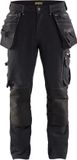 Blåkläder Pantalon de travail avec stretch quadri-directionnel X1900 1998-1644 - Noir - C148