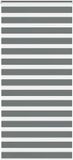 vidaXL Zebra rolgordijn 95x230 cm donkergrijs