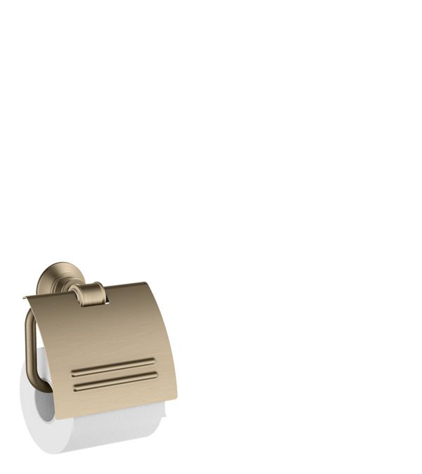 Hansgrohe AXOR Montreux Closetrolhouder met Klep Geborsteld Nikkel 42036820